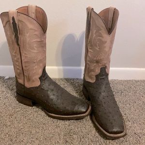 Dan post Ostrich Boots